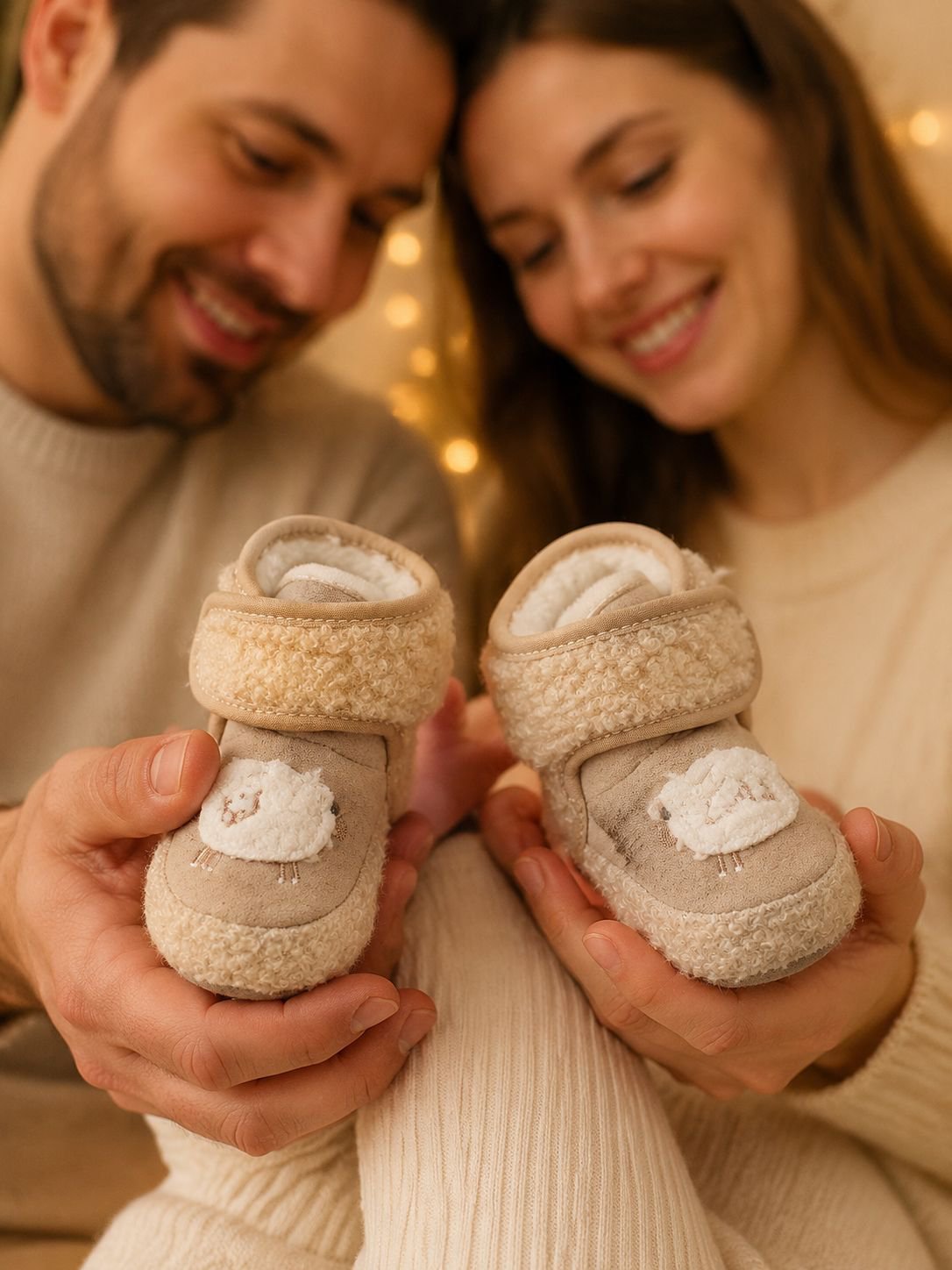 Botitas de nieve cálidas y adorables para bebés de 0 a 1 año