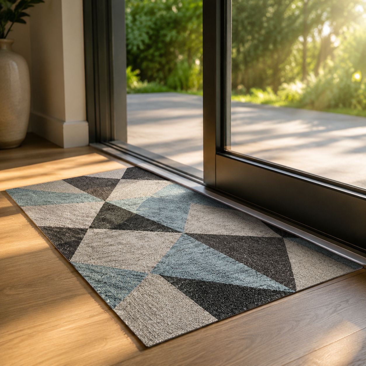 Multifunctional Absorbent Mat for Home Entry
