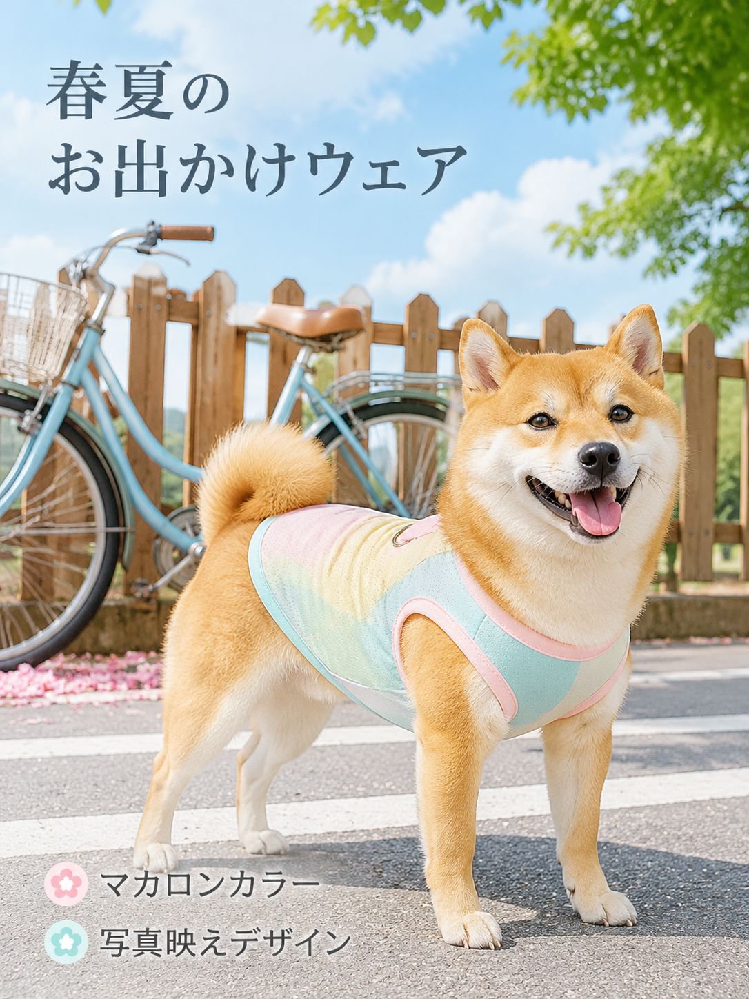 犬用薄手ベスト
