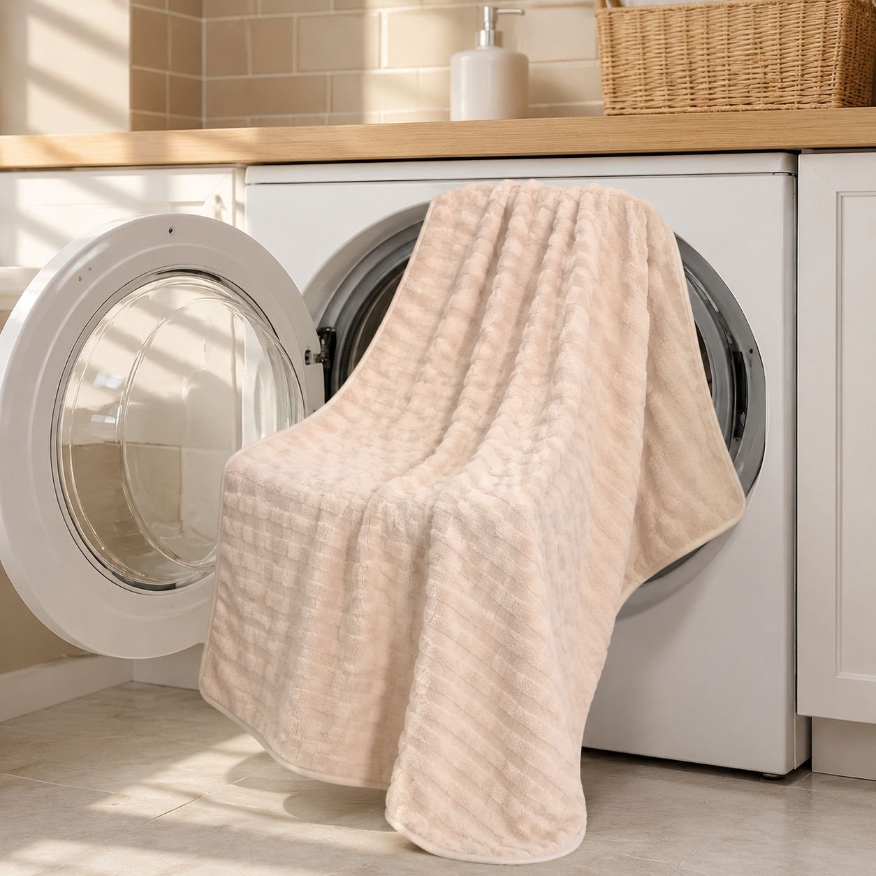 Lightweight and comfortable bath towel for travel