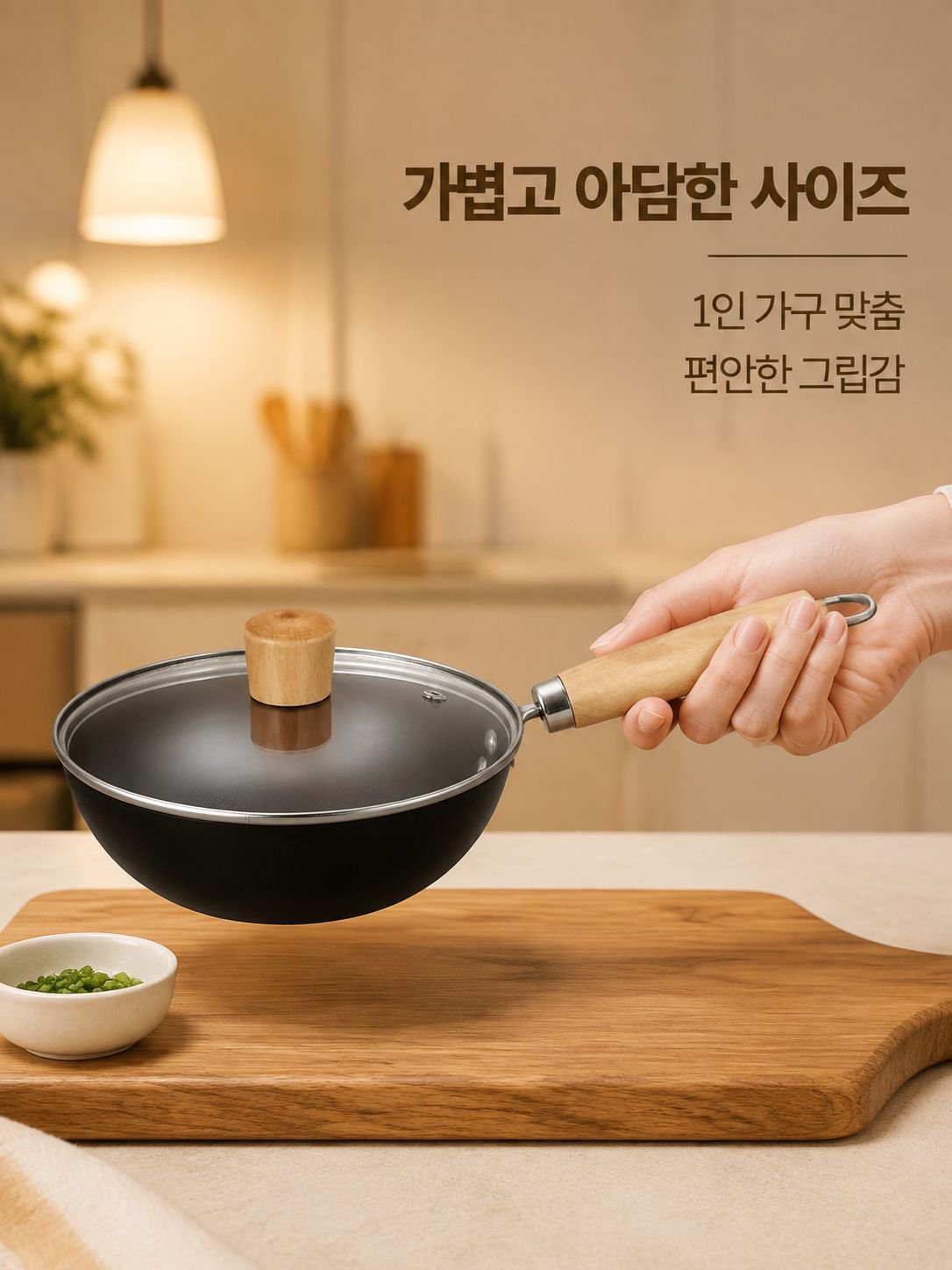 코팅되지 않은 미니 주철 냄비