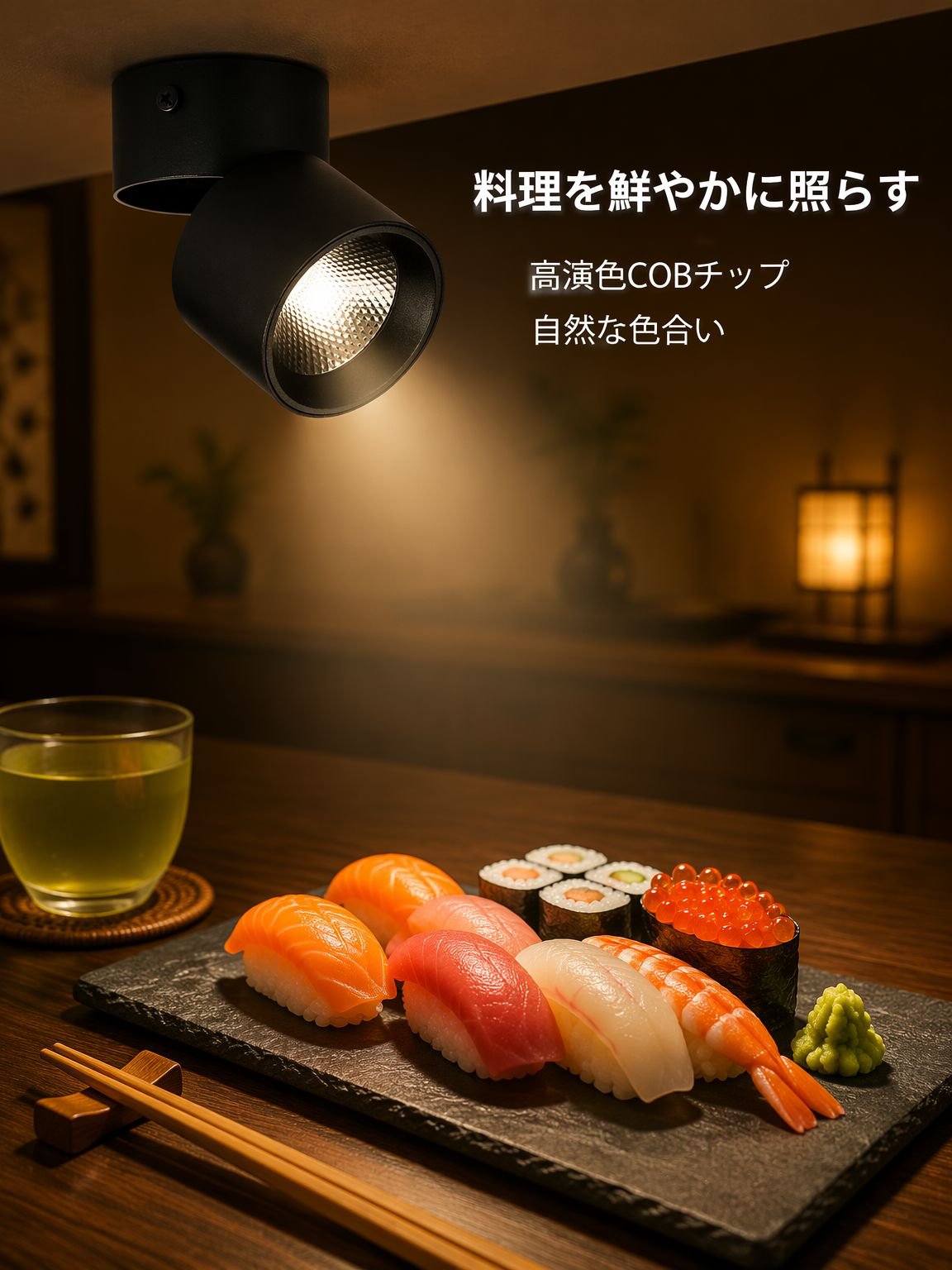 LED折りたたみダウンライト