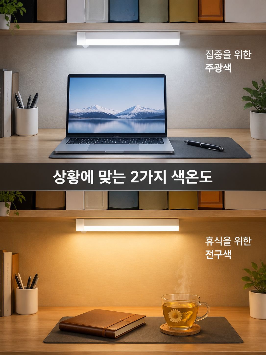 자석 충전 스트립 조명