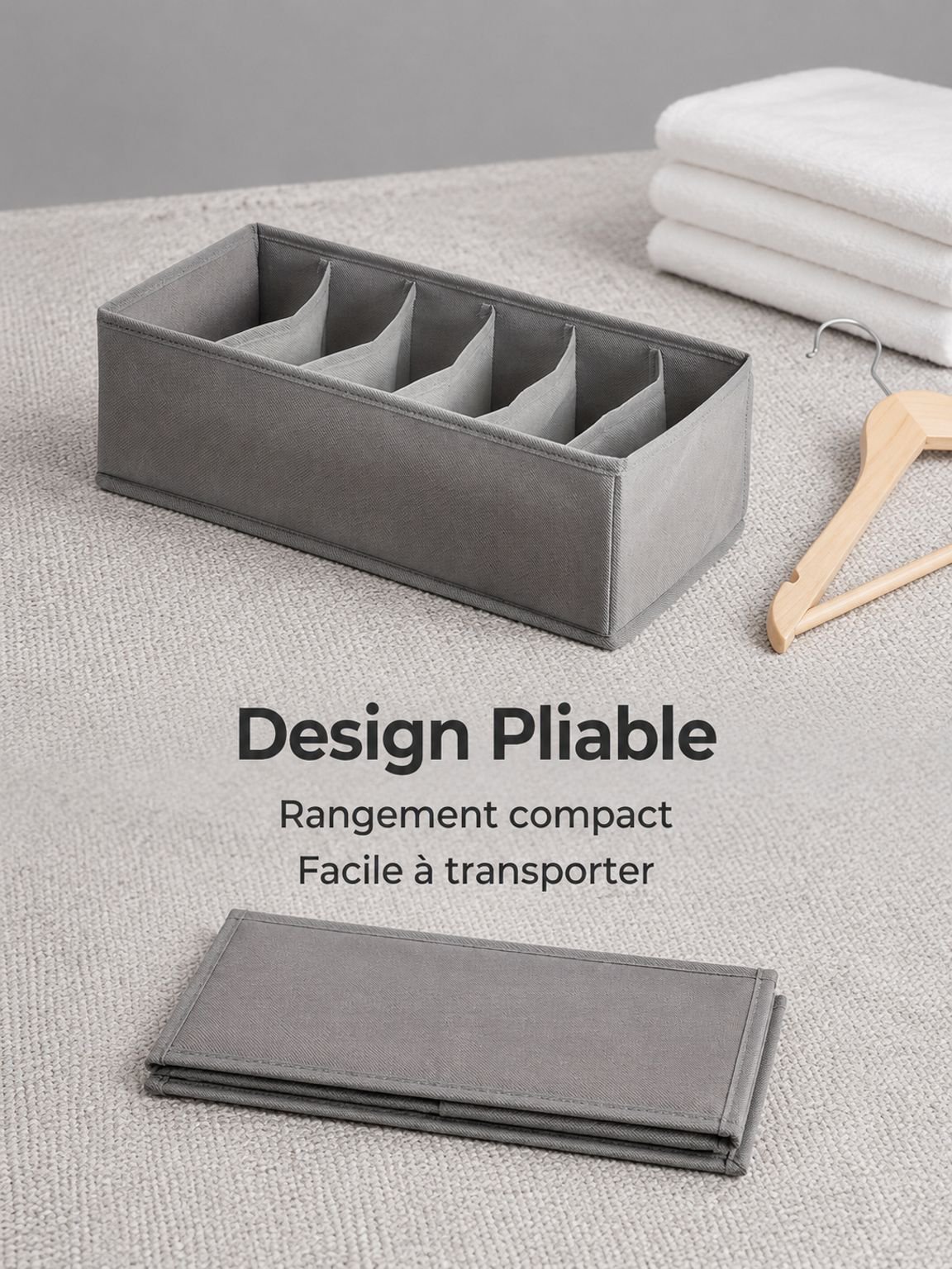 Boîte de rangement pour vêtements