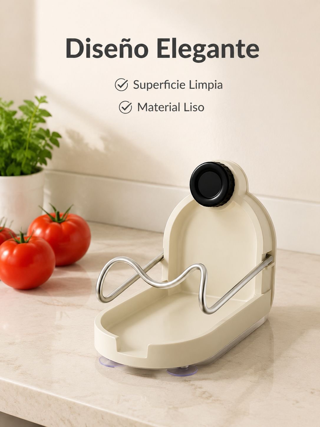 Soporte multifuncional para tapas de ollas en cocina