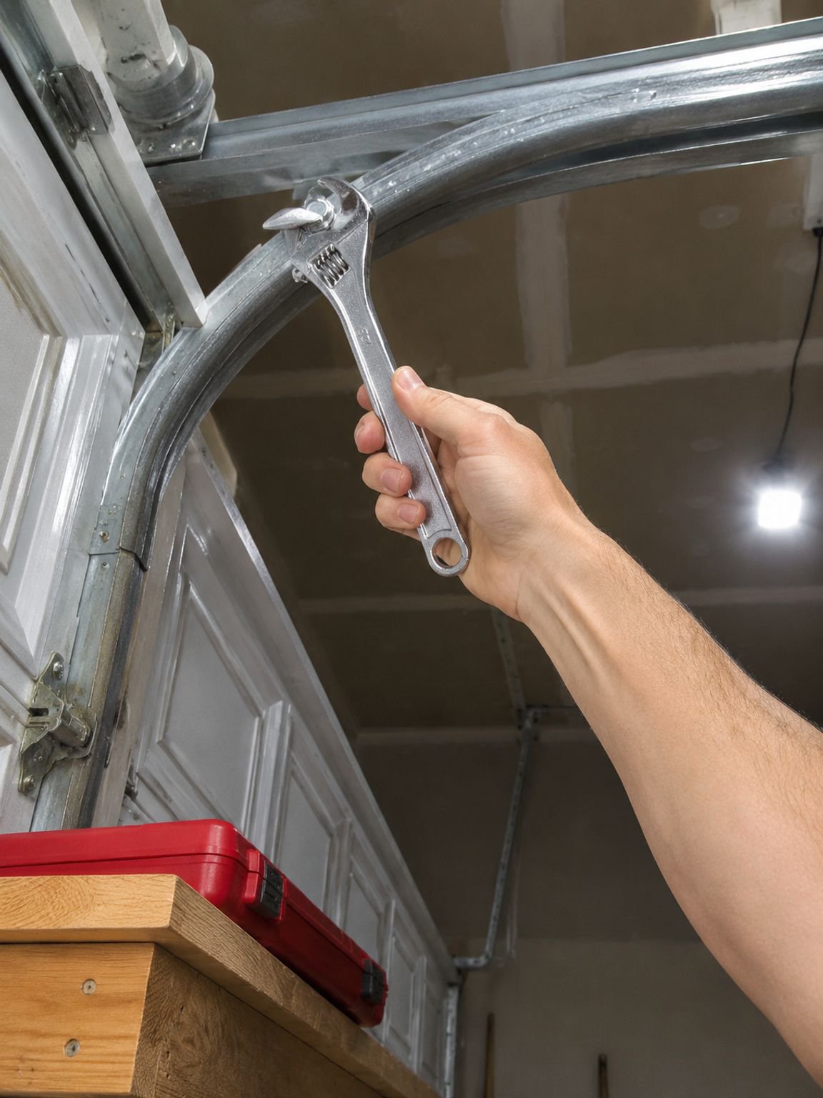Heavy duty adjustable wrench for professional use