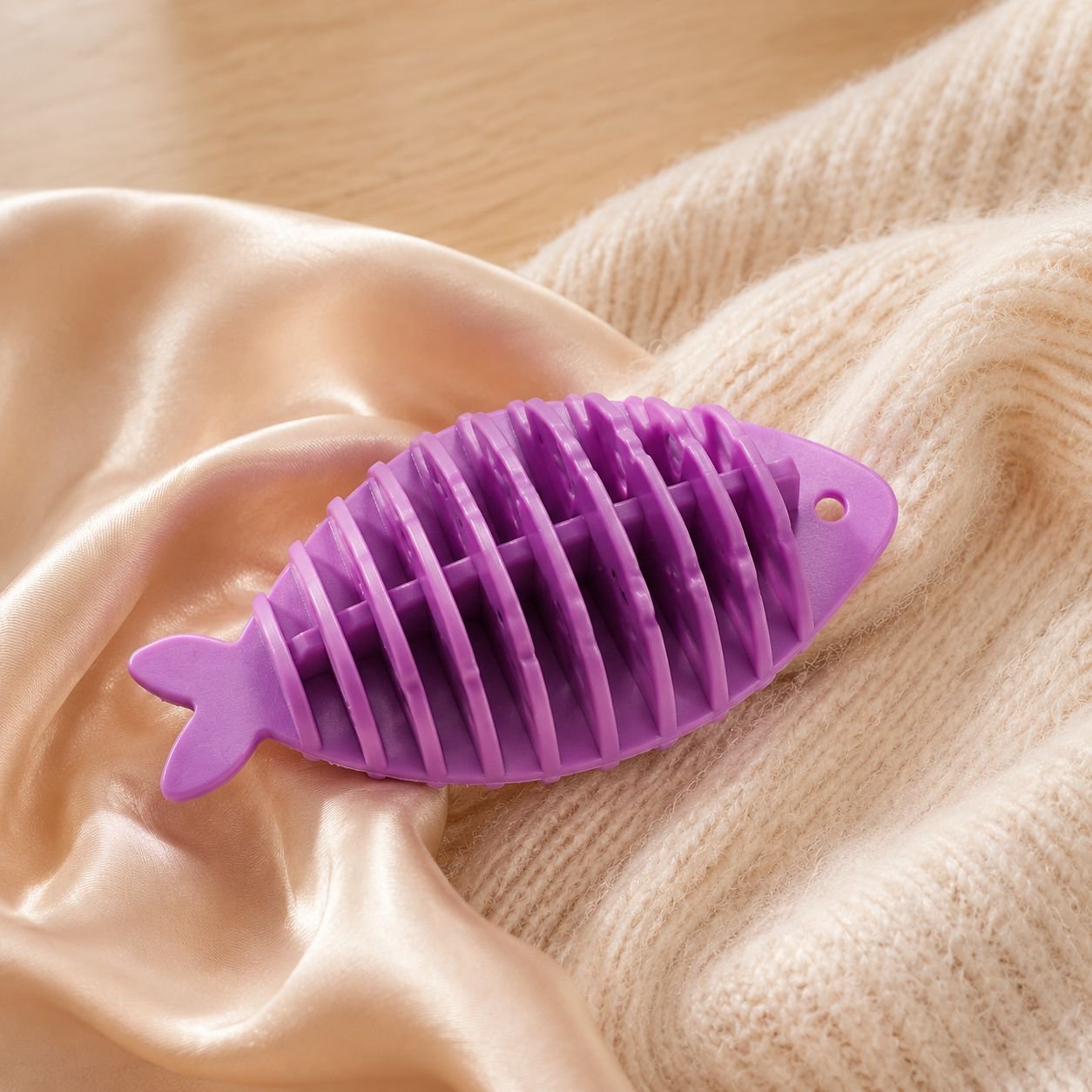 Laundry ball removing tough stains from clothes