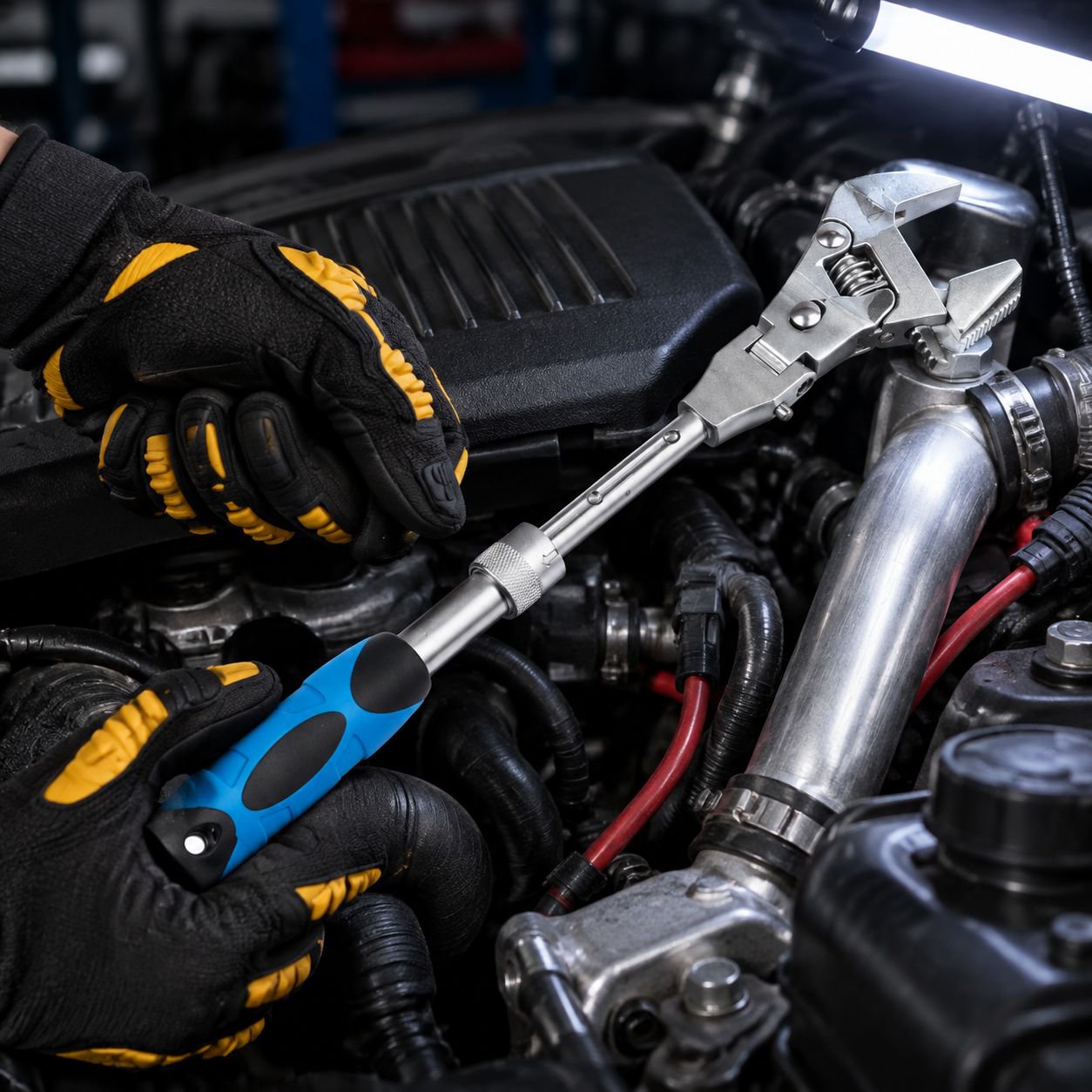 Adjustable Torque Ratchet Handle Wrench