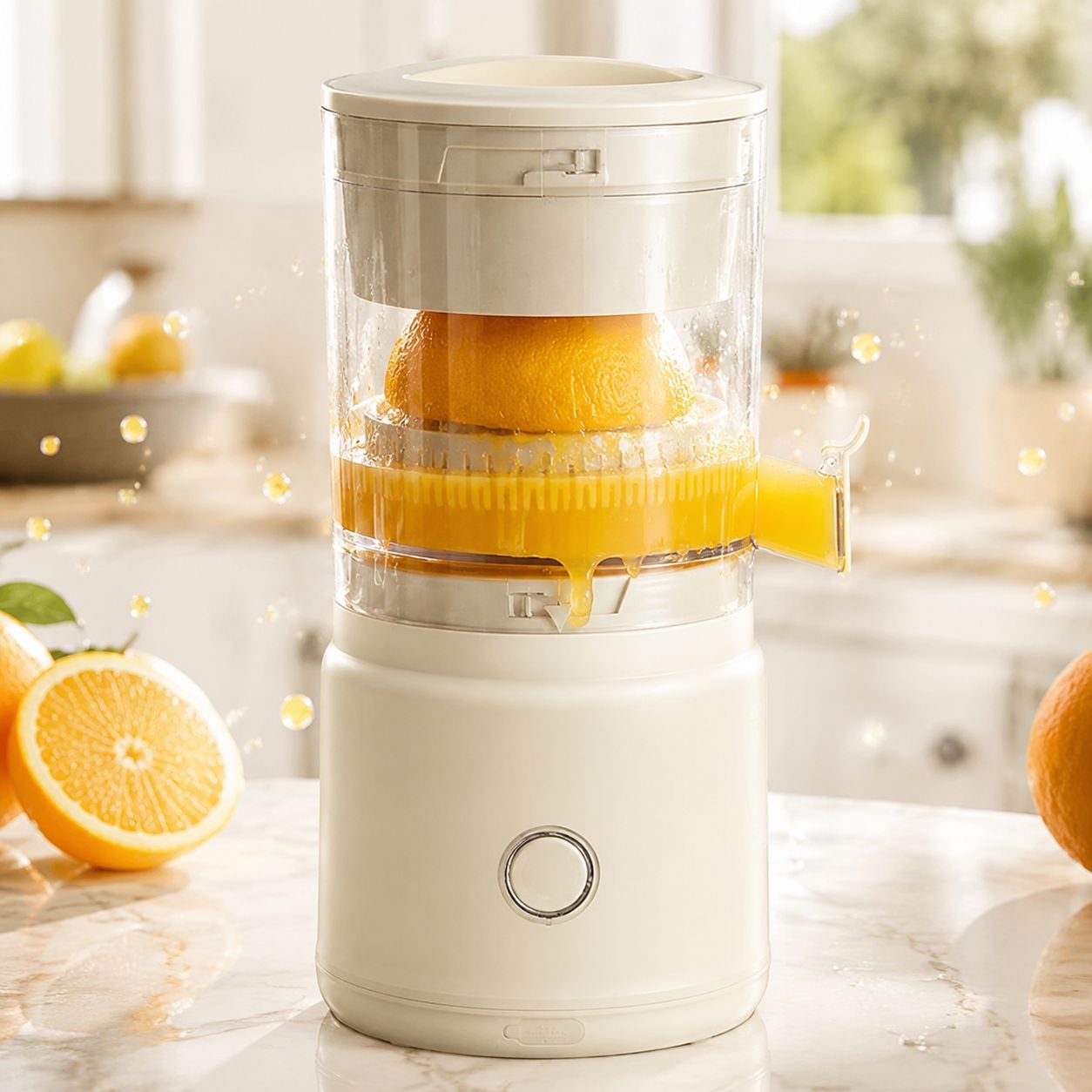 JMY Smart Wireless Juicer Cup with Fresh Fruit