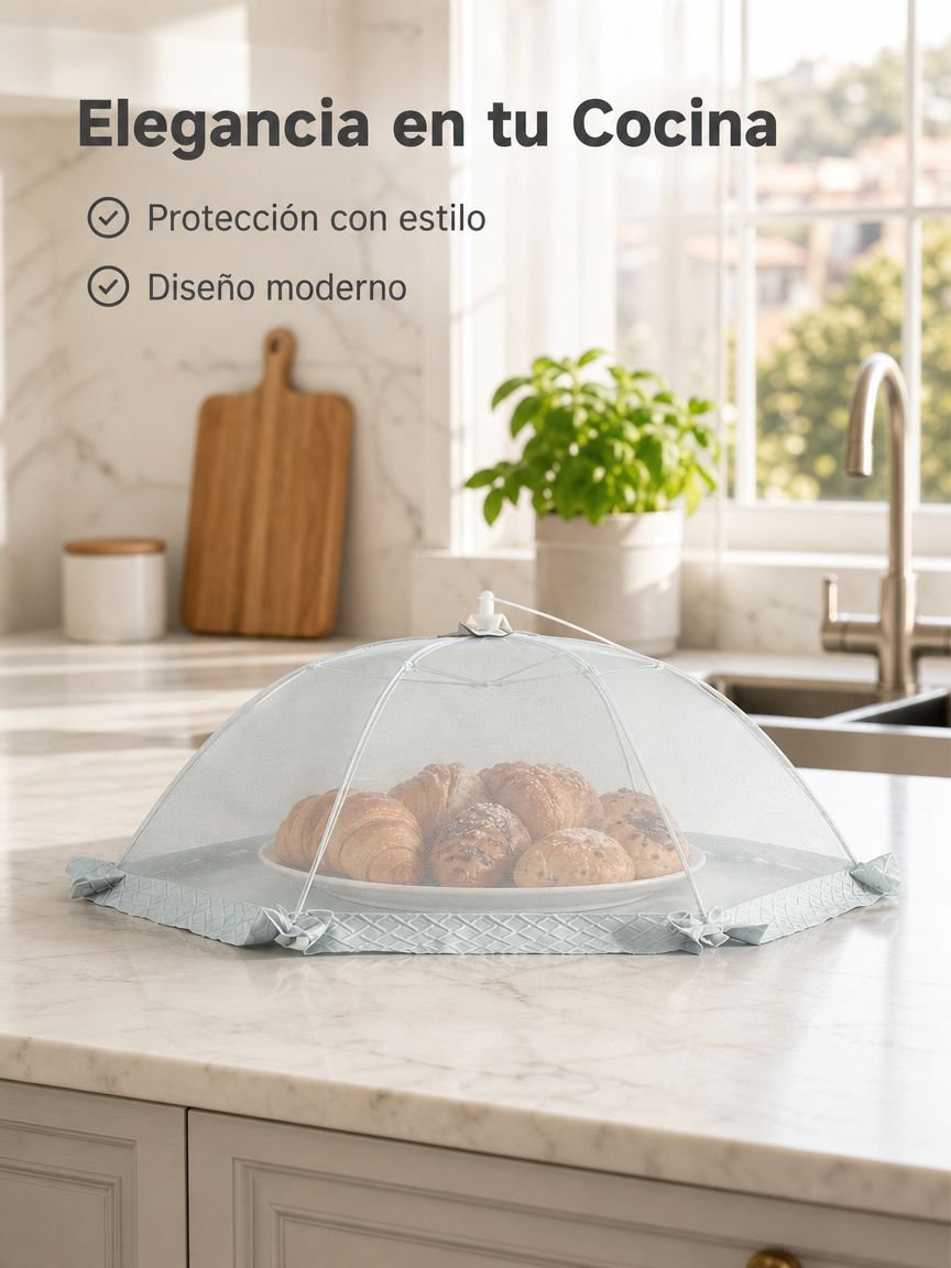 Funda antipolvo para alimentos domésticos