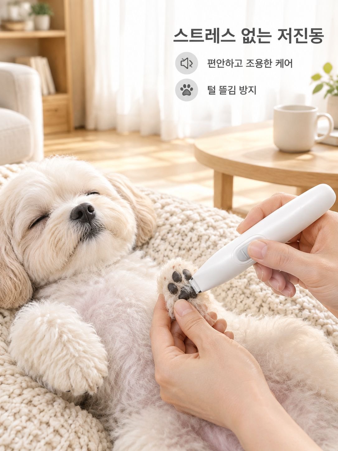 반려동물 발바닥 털 트리머