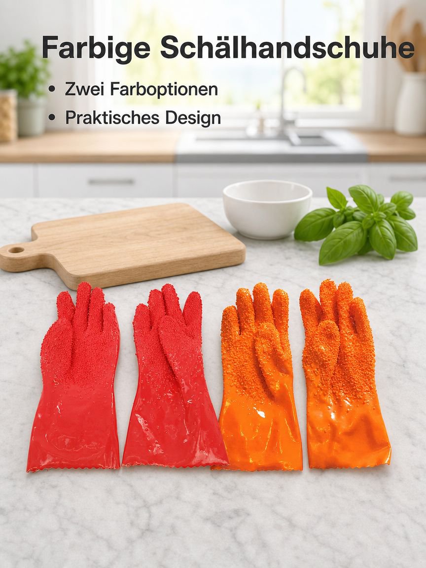 Kartoffelschälhandschuhe Japanische Kartoffelschälhandschuhe/Schälhandschuhe/rutschfeste Handschuhe/