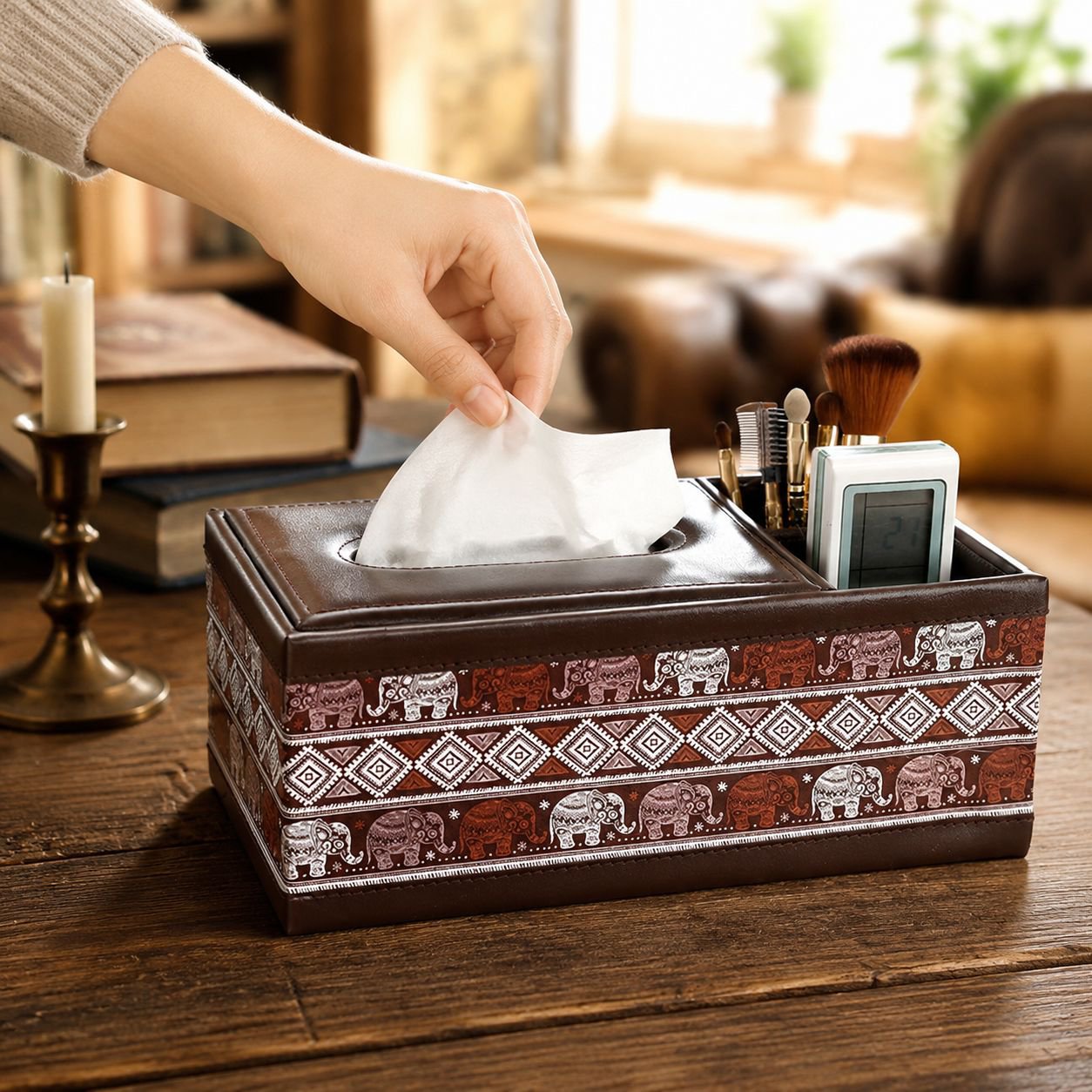 Stylish Home Tissue Box, Hotel & Restaurant Napkin Holder