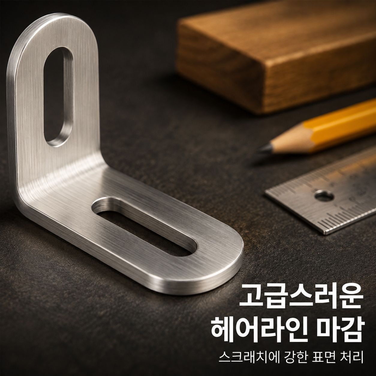 스테인리스 장홀 가동 각철 L형 브라켓