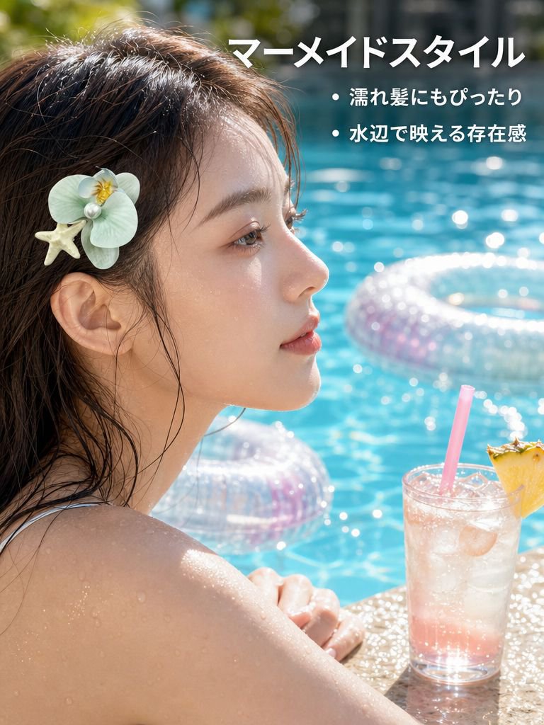 ファレノプシス＆ヒトデサイドヘアピン