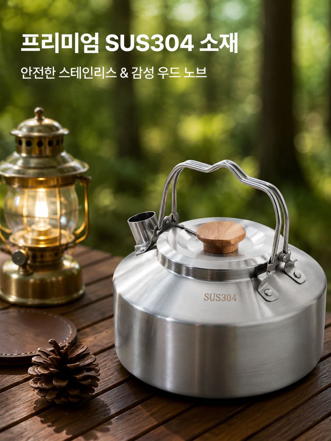야외 캠핑 냄비