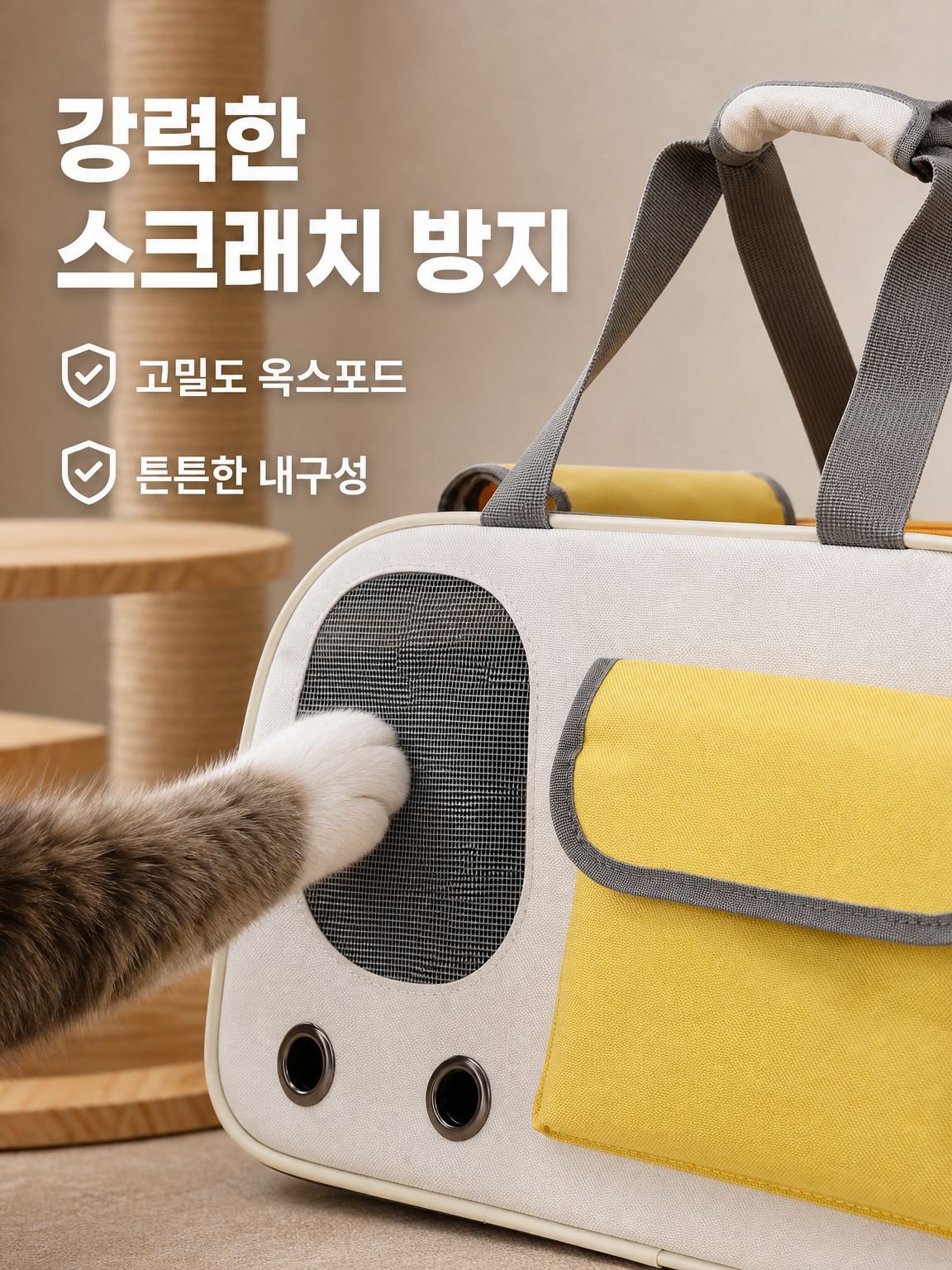 휴대용 반려동물 통풍 백팩