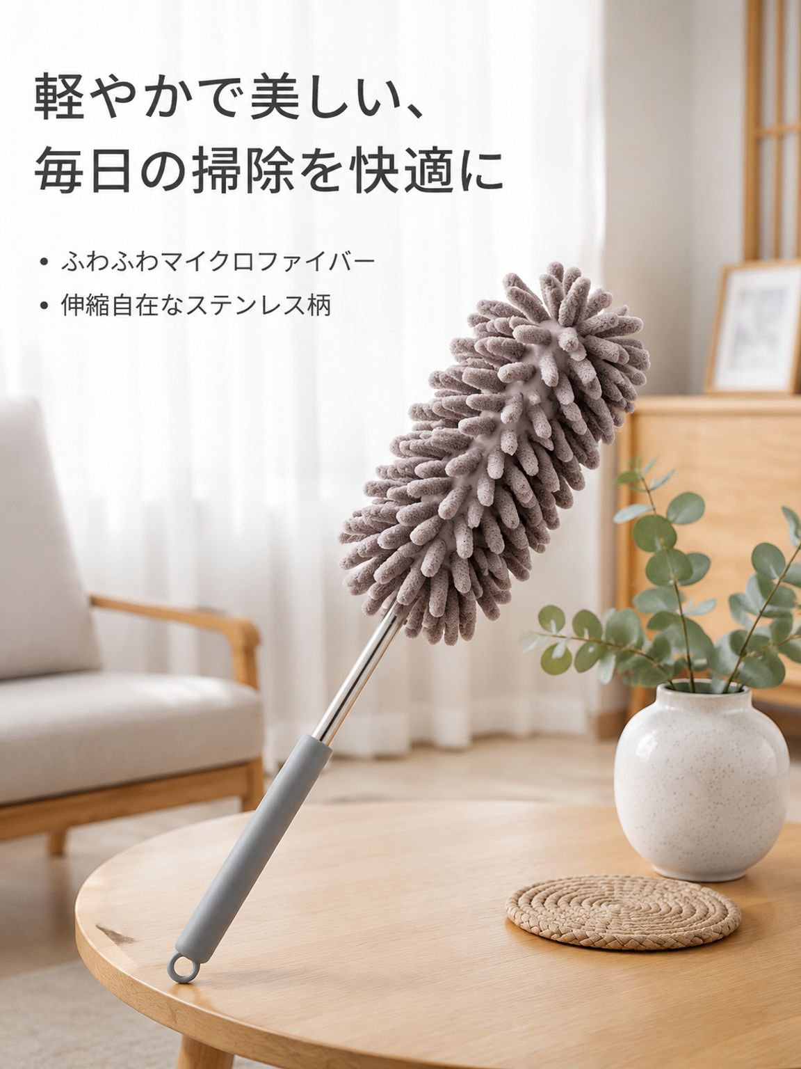 家庭用羽根ぼうき