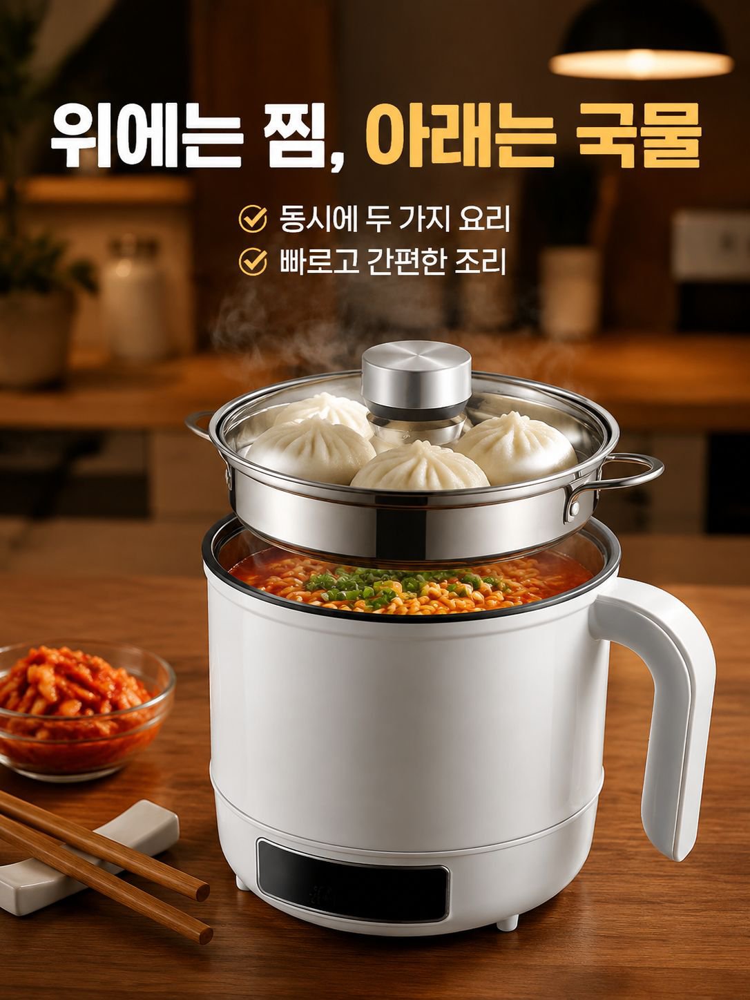 미니 기숙사 전기 냄비 