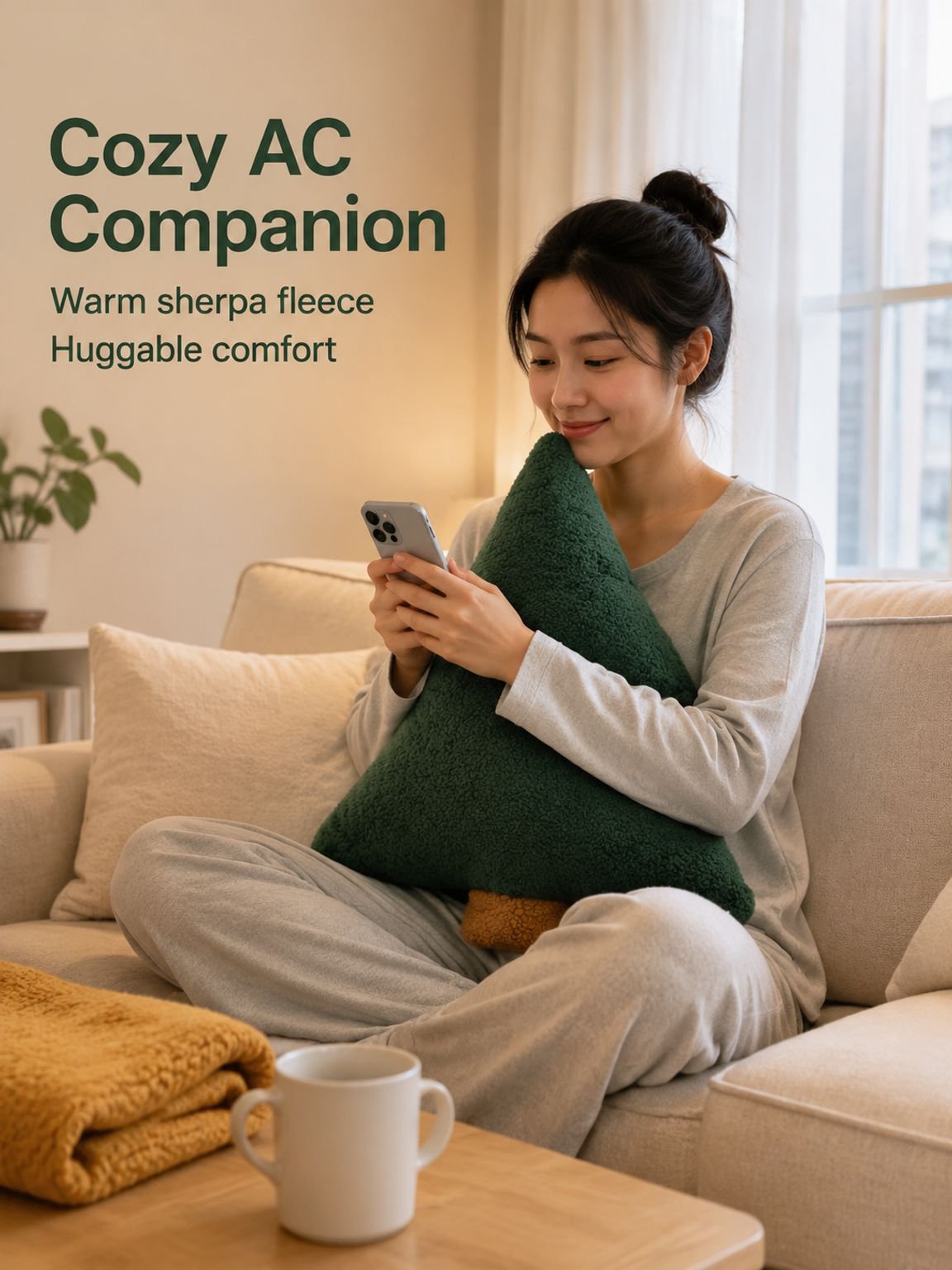 Soft Cozy Sofa Decorative Cushion