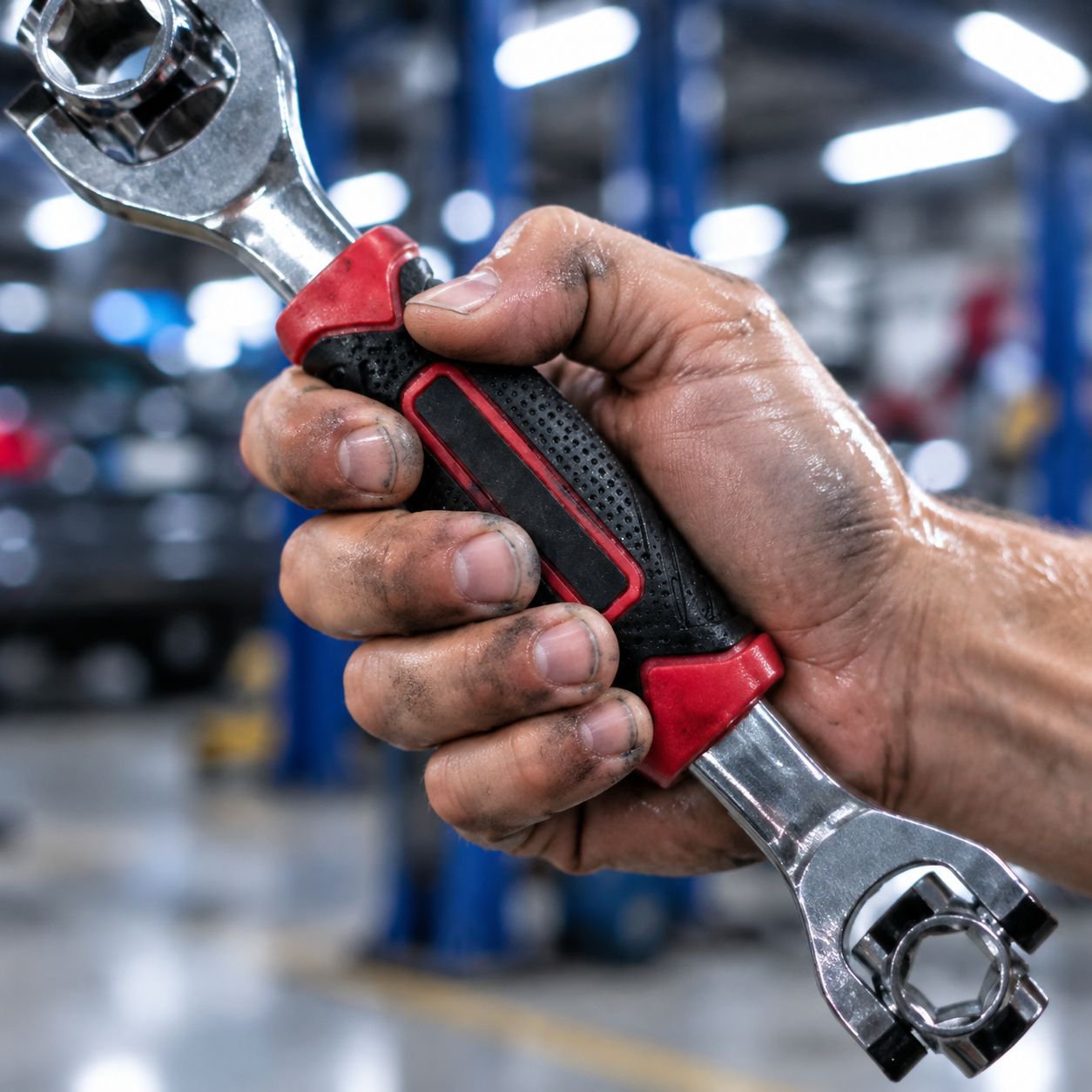 Labor-Saving Special Steel Key Wrench, Metric Multi-in-1 Tool