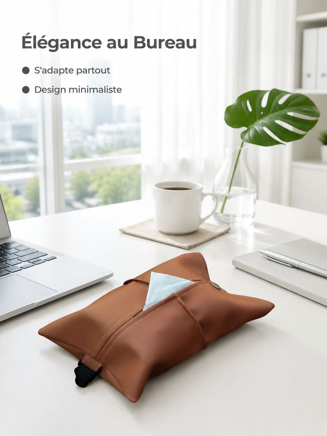 Sac à mouchoirs au style chic et élégant