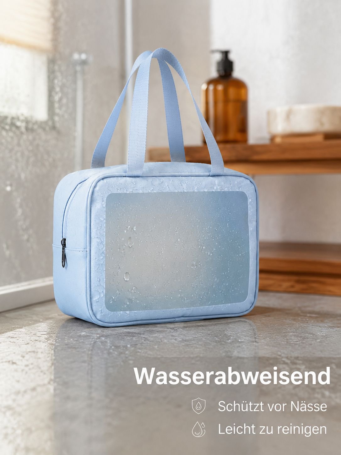 Große wasserdichte tragbare Kulturtasche