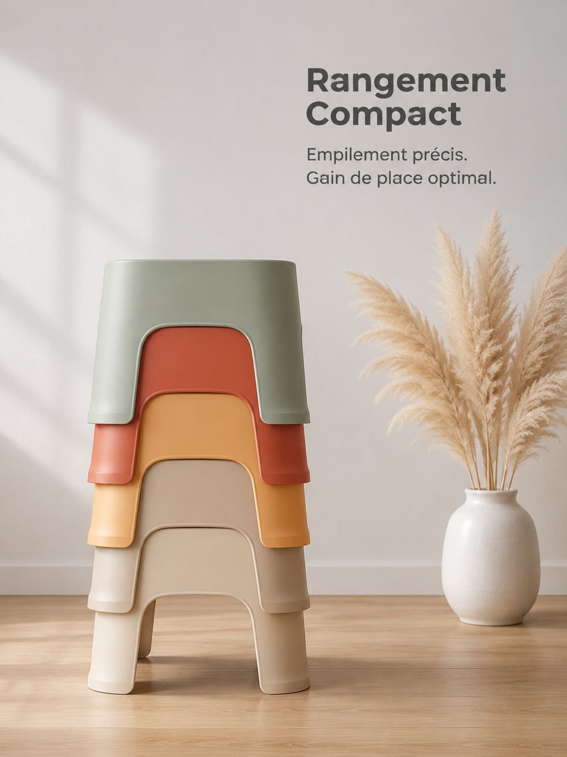 Tabouret fonctionnel pour l’entrée de la maison