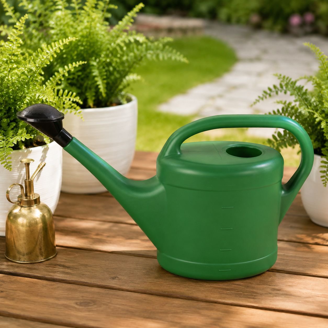 Ergonomic gardening sprayer for home use