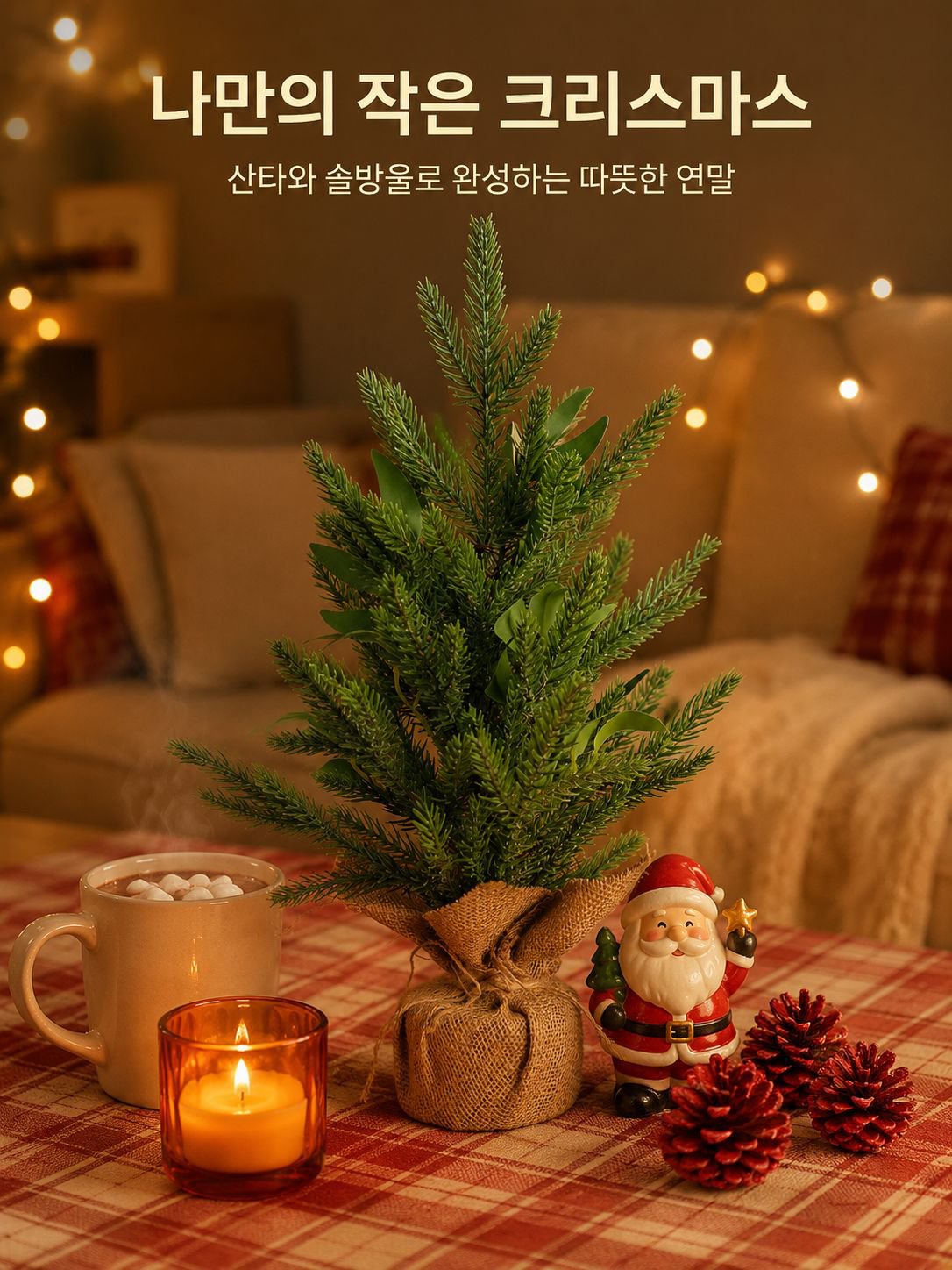 가정 및 사무실 장식용 작은 나무