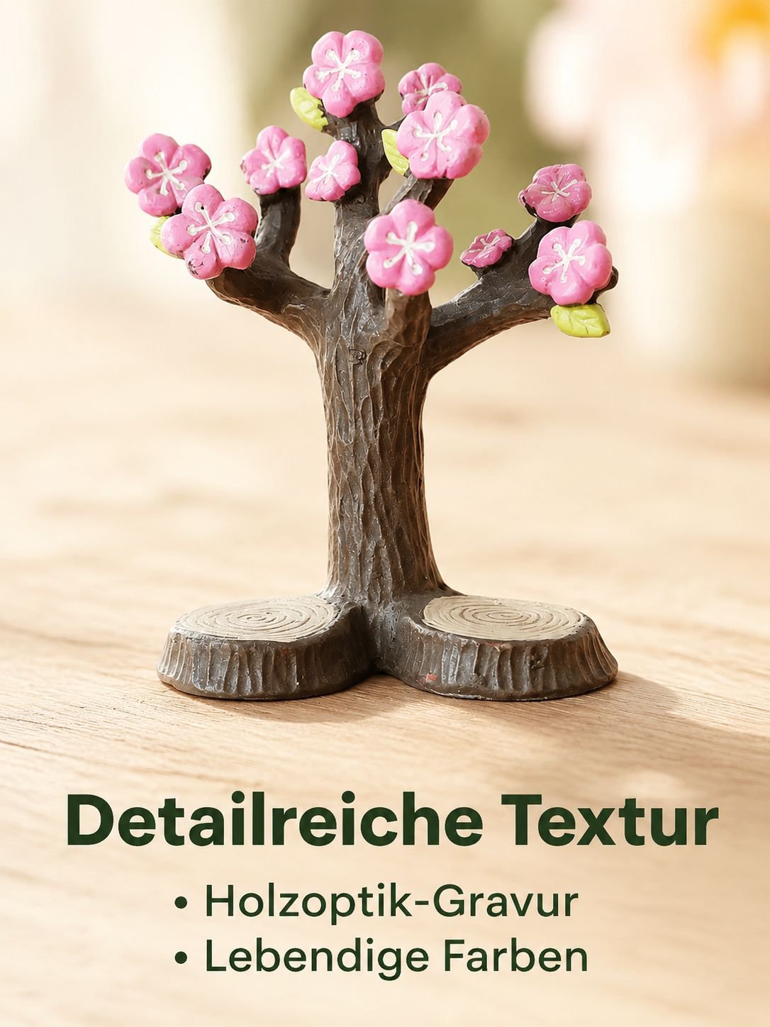 Kirschblüten-Harz-Dekoration