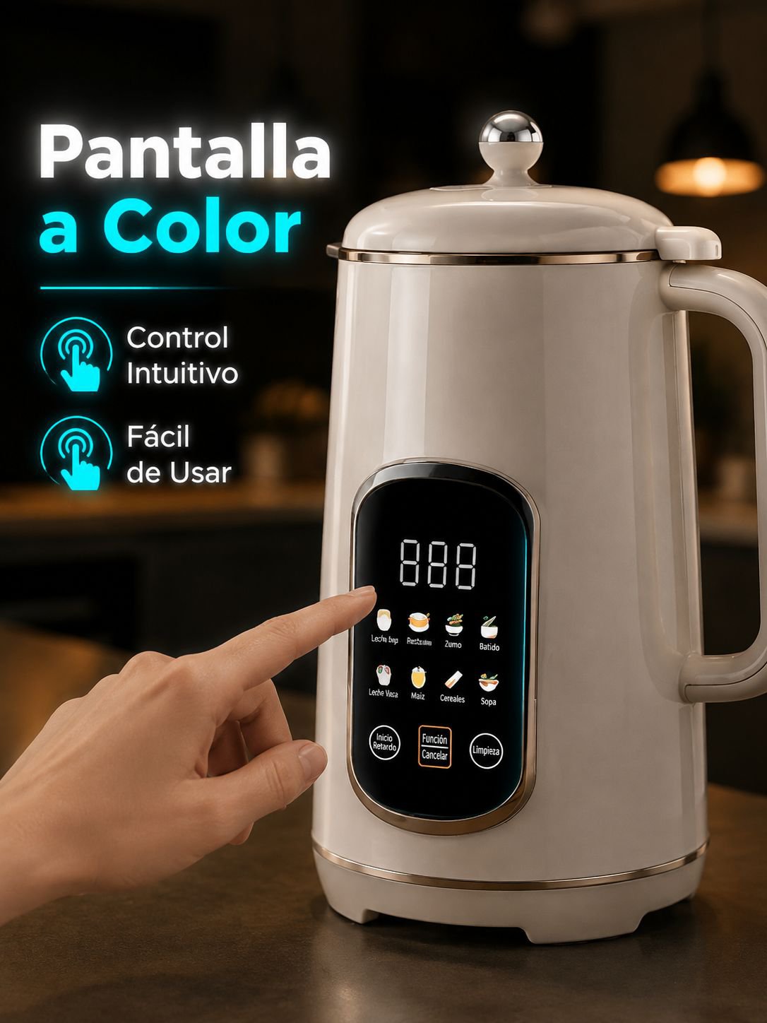 Licuadora doméstica totalmente automática y silenciosa, sin cocción, sin residuos, sin filtrado
