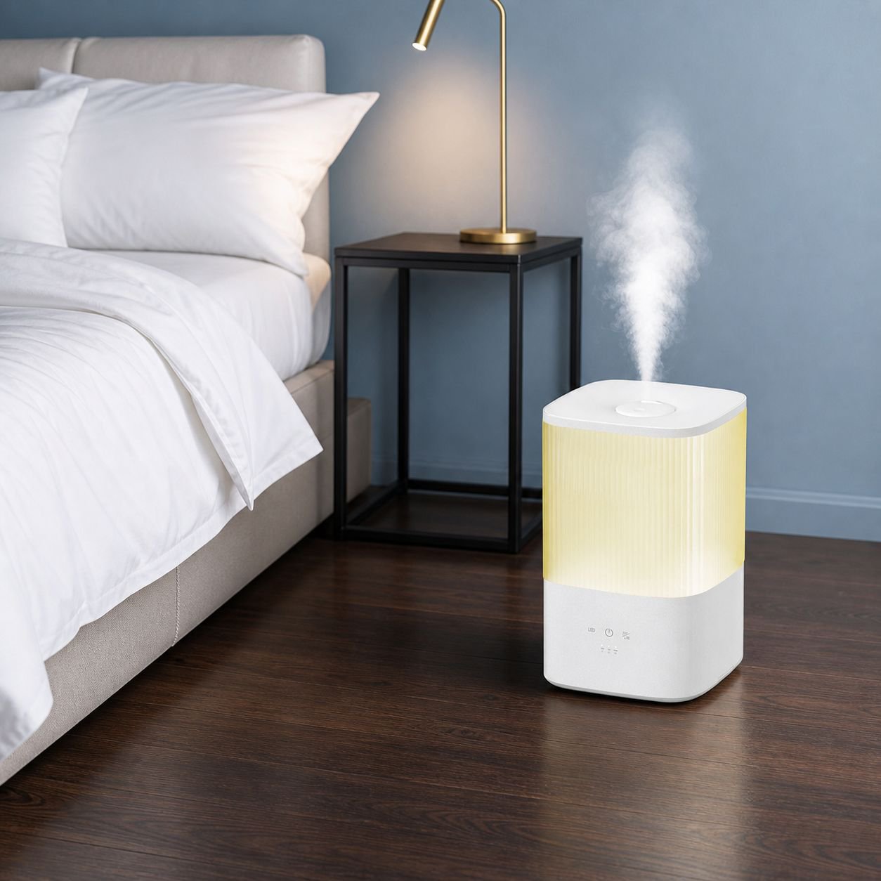 Home Silent Air Purifier and Humidifier Combo