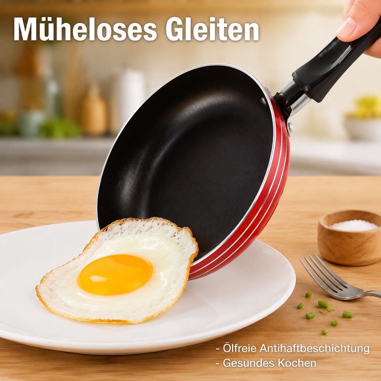 Mini-Bratpfanne mit Antihaftbeschichtung