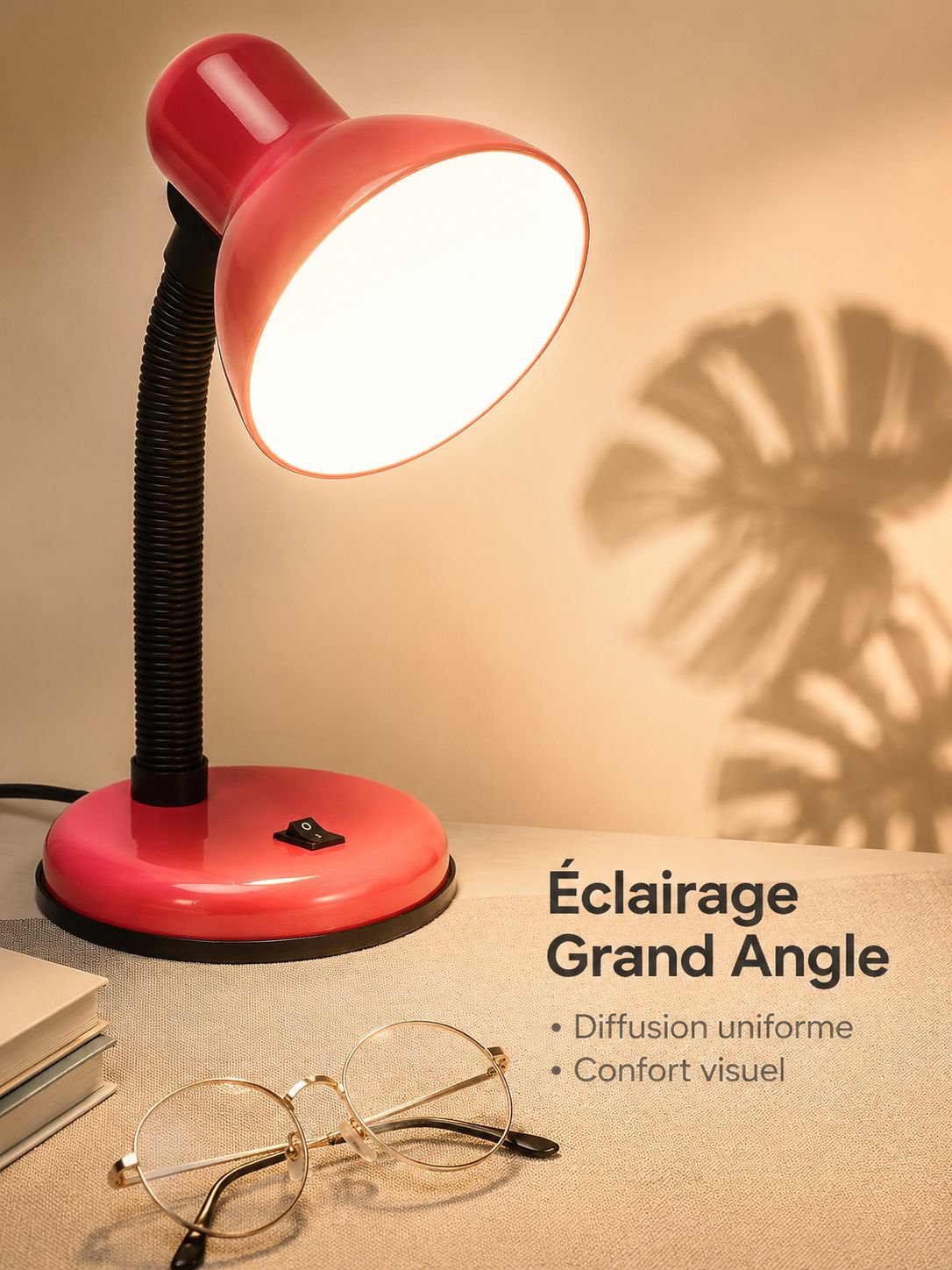 Lampe de bureau à brancher