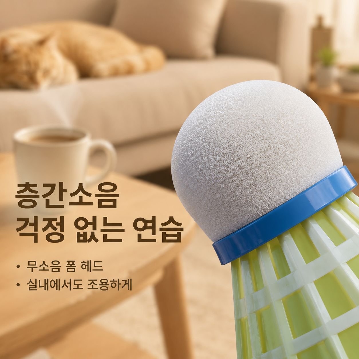 실내외 배드민턴 셀프 트레이닝 보조기구