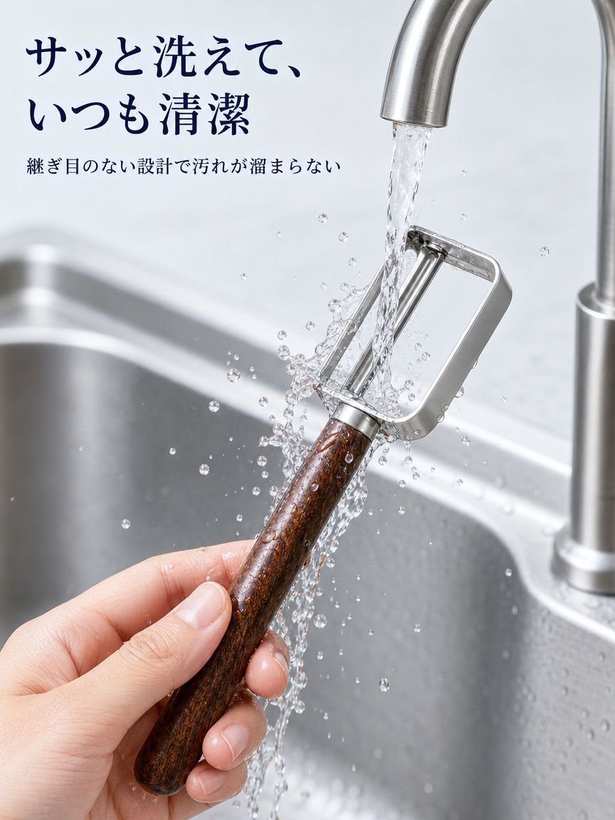 高級ウォールナット材ピーラー