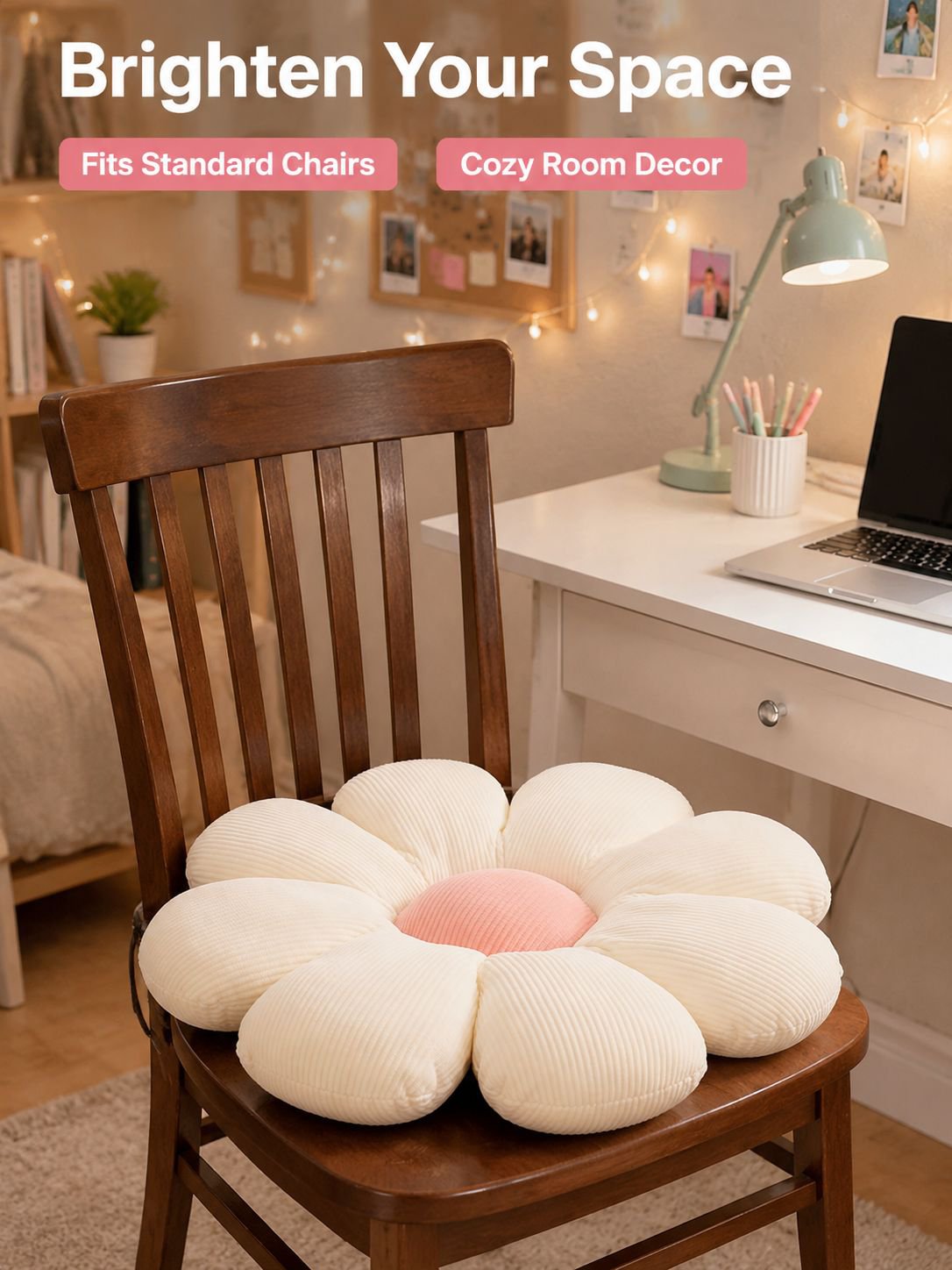 Daisy Flower Cushion
