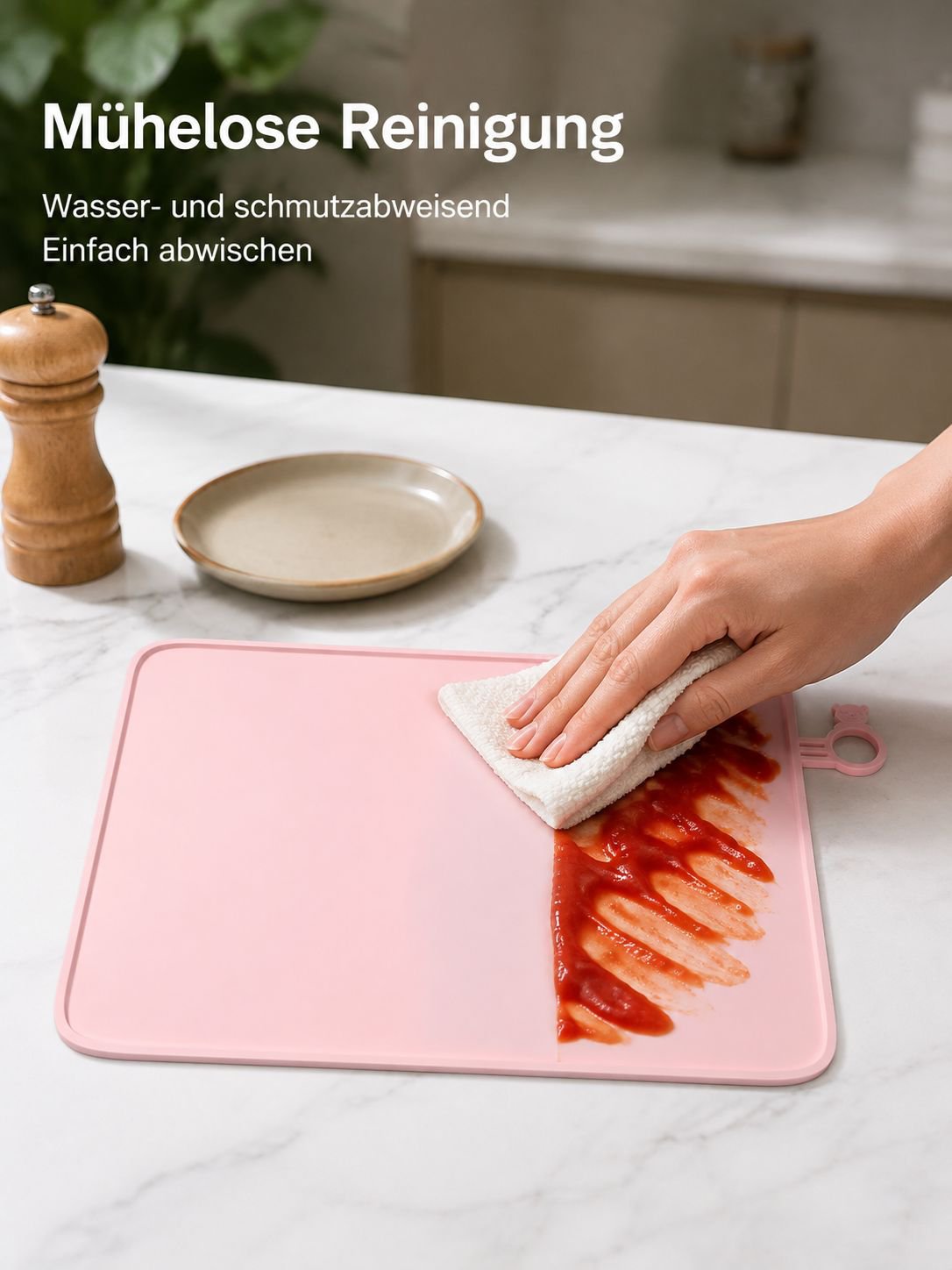 Rutschfestes Silikon Platzset für Babys