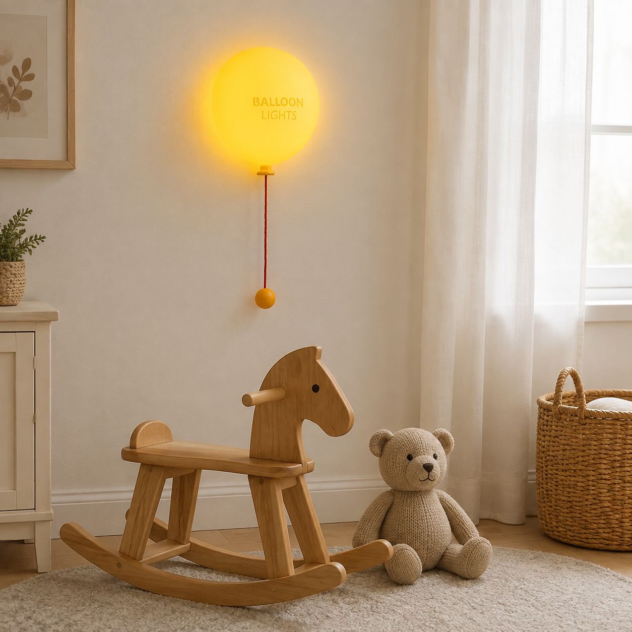 Veilleuse ballon lumineuse