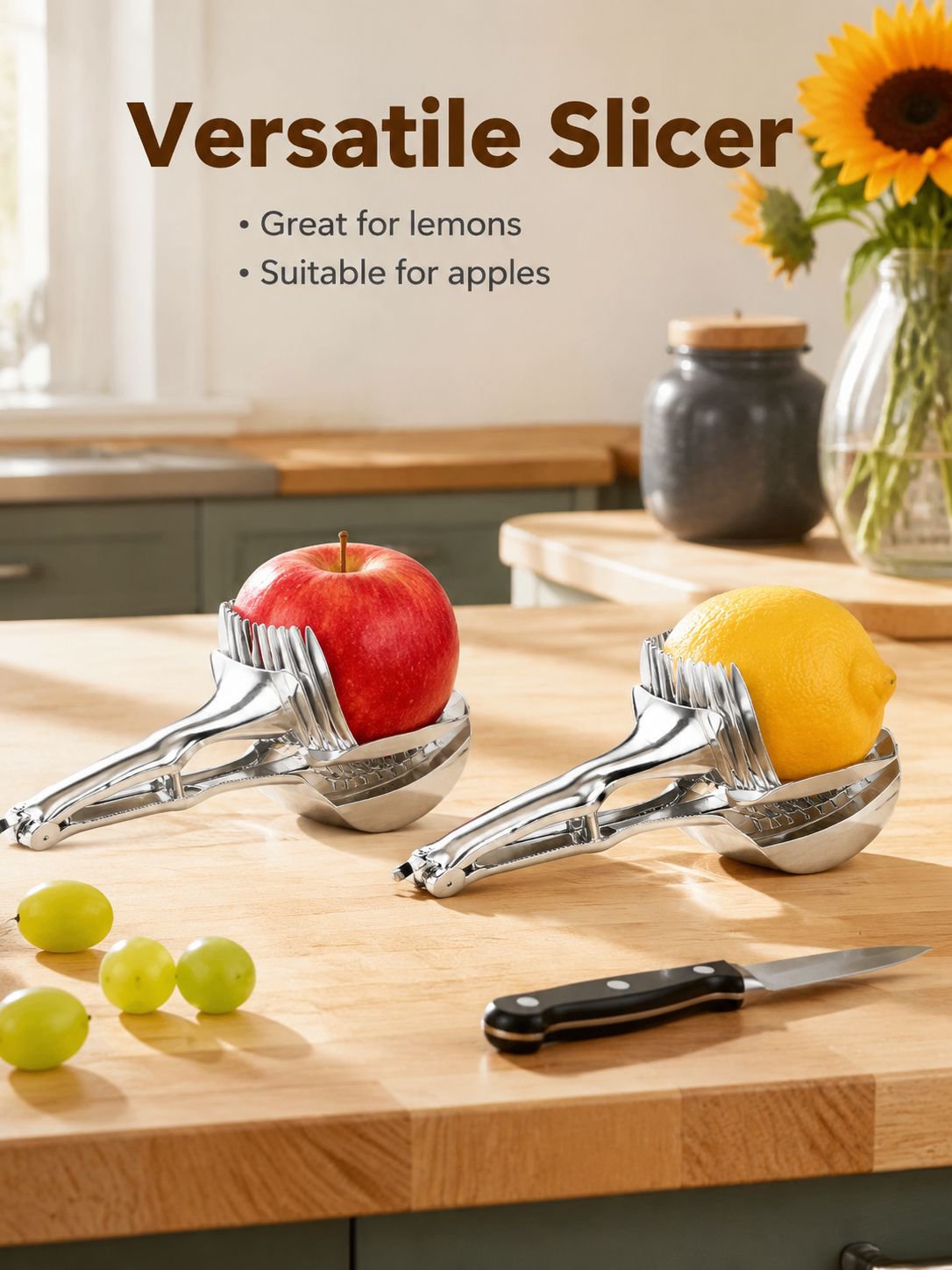 Multifunctional Fruit Slicer (Lemon, Apple)