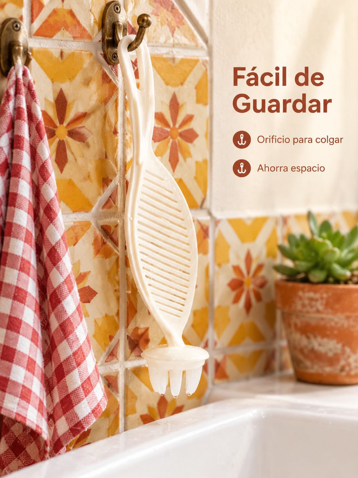 Deflector para el lavado y escurrido de arroz