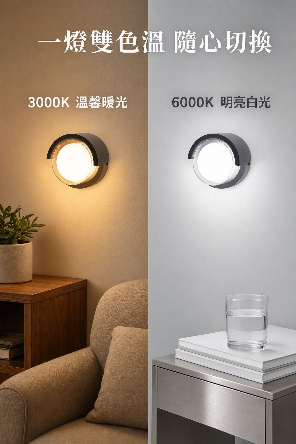 現代簡約室內壁燈