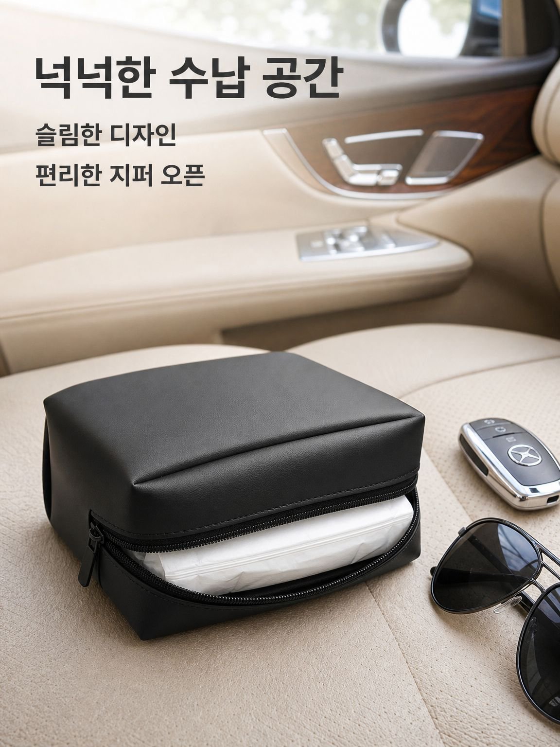 차량용 걸이형 티슈박스