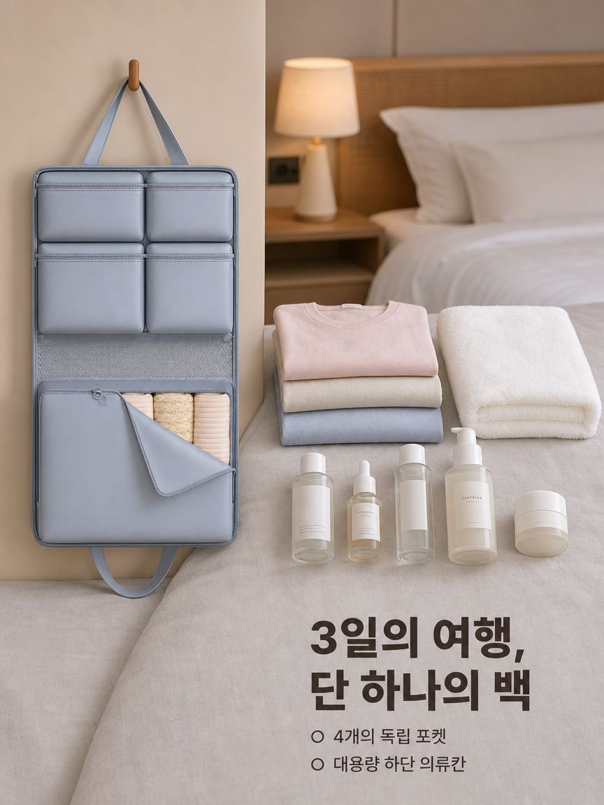 여행 전용 정리 수납가방