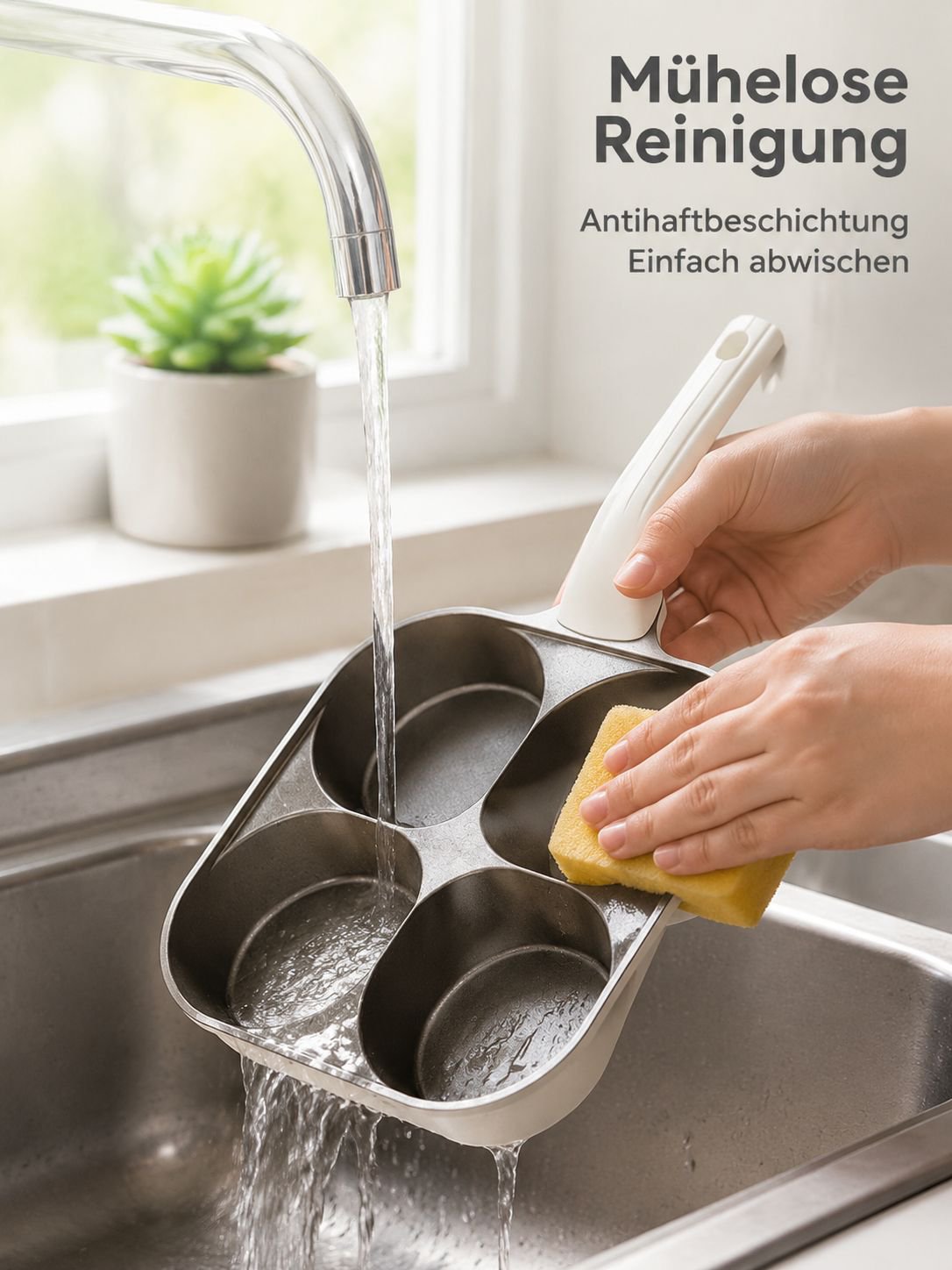 Keramik-Eierpfanne für vielseitige Küchenanwendungen