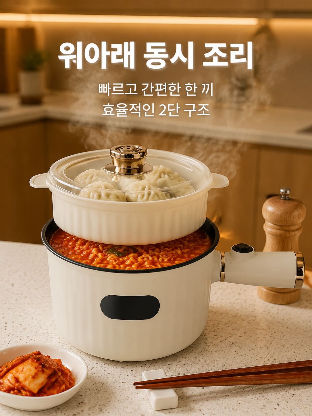 가정용 다기능 논스틱 전기 핫팟