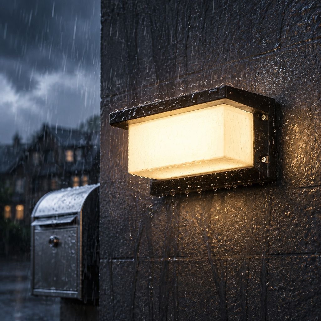 Minimalist Moisture-Proof Outdoor Wall Light for Main Gates and Yards