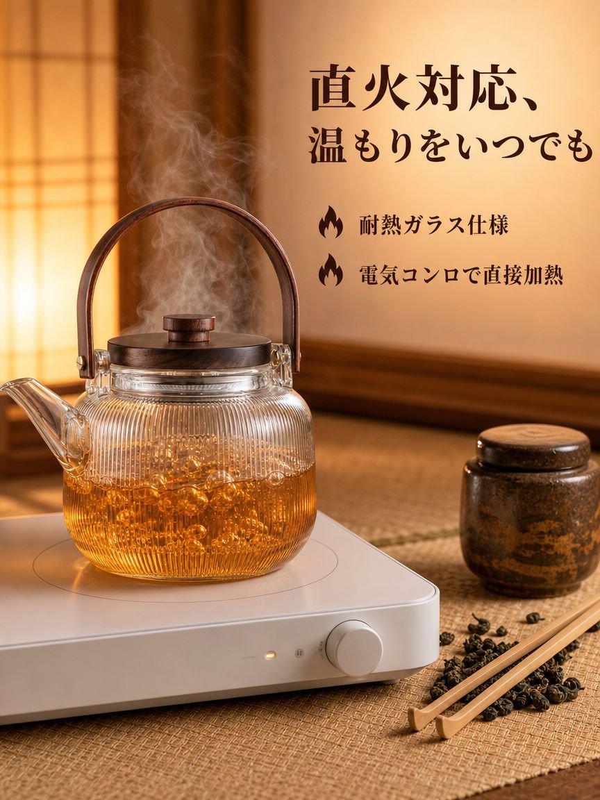 ティーポットは耐熱性があります