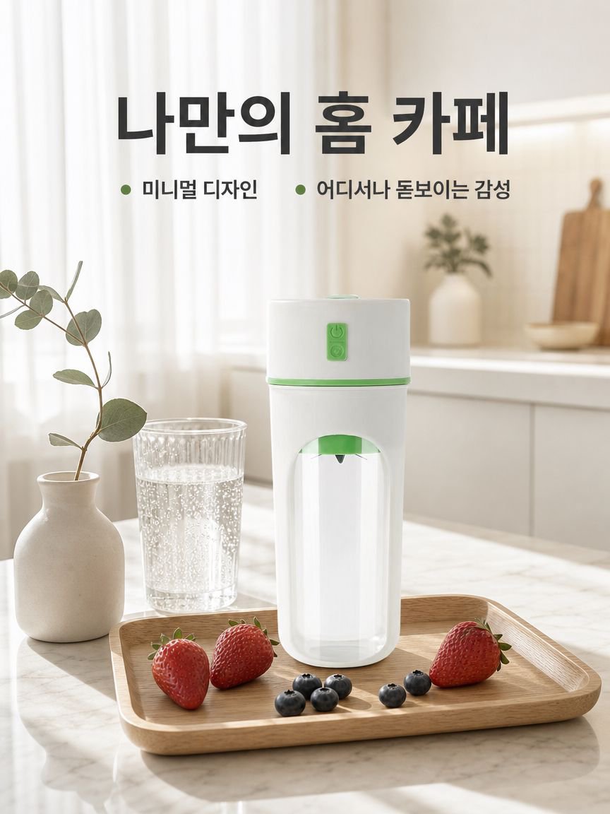 휴대용 충전식 주서기